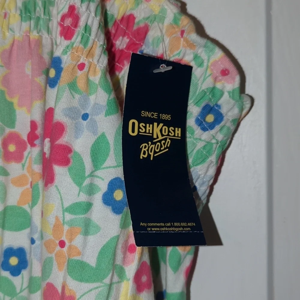 ❤️5/$25  🌟NWT Osh Kosh Girl Floral Halter Dress